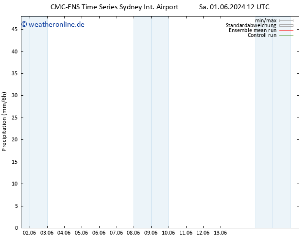 Niederschlag CMC TS So 09.06.2024 06 UTC