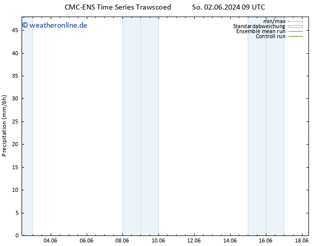 Niederschlag CMC TS So 02.06.2024 09 UTC