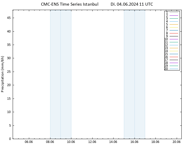Niederschlag CMC TS Di 04.06.2024 11 UTC