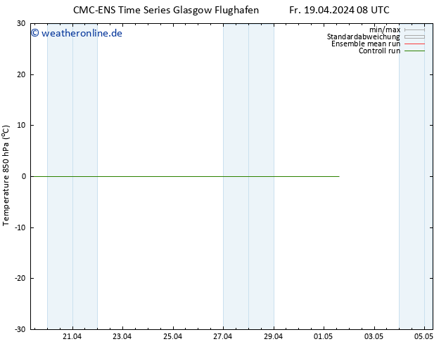 Temp. 850 hPa CMC TS Fr 26.04.2024 20 UTC