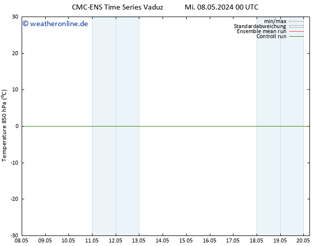 Temp. 850 hPa CMC TS Mi 15.05.2024 12 UTC
