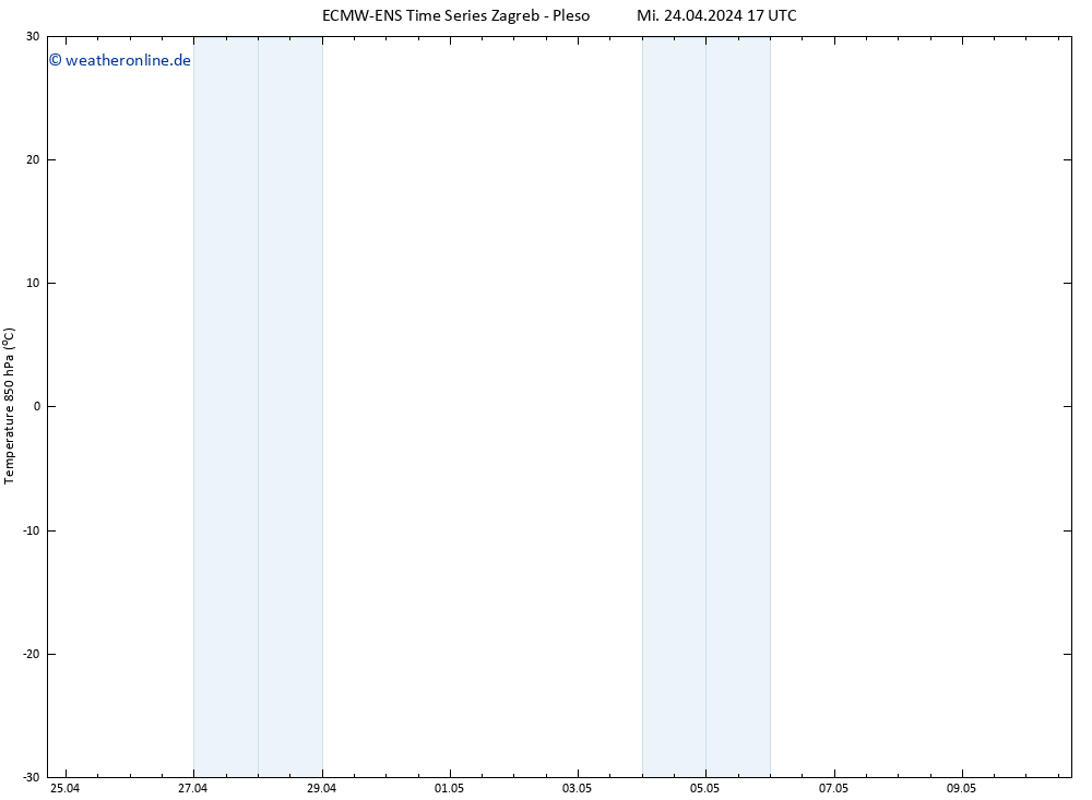 Temp. 850 hPa ALL TS Mi 24.04.2024 23 UTC