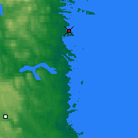 Nächste Vorhersageorte - Söderhamn - Karte