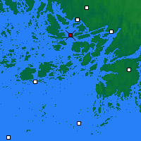 Nächste Vorhersageorte - Turku Rajakari - Karte