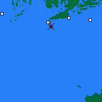 Nächste Vorhersageorte - Russarö - Karte