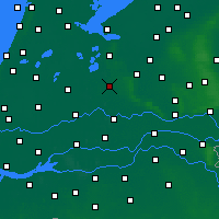 Nächste Vorhersageorte - Utrecht - Karte