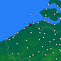 Nächste Vorhersageorte - Sint-Katelijne-Waver - Karte