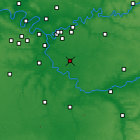 Nächste Vorhersageorte - Melun - Karte