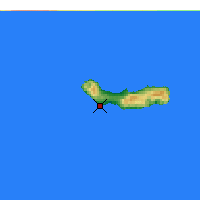 Nächste Vorhersageorte - Ponta Delgada - Karte