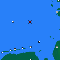 Nächste Vorhersageorte - Helgoland - Karte