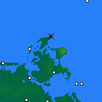 Nächste Vorhersageorte - Kap Arkona - Karte