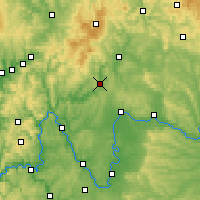 Nächste Vorhersageorte - Bad Kissingen - Karte