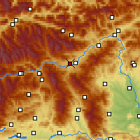 Nächste Vorhersageorte - Judenburg - Karte