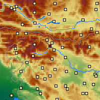 Nächste Vorhersageorte - Bled - Karte