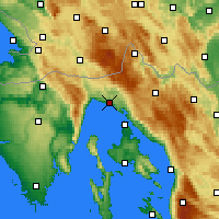 Nächste Vorhersageorte - Rijeka - Karte