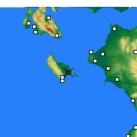 Nächste Vorhersageorte - Zakynthos - Karte