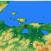 Nächste Vorhersageorte - Bandırma - Karte