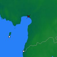 Nächste Vorhersageorte - Pärnu - Karte