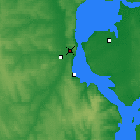 Nächste Vorhersageorte - Uljanowsk - Karte