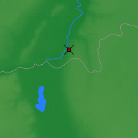 Nächste Vorhersageorte - Zverinogolovskoe - Karte