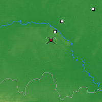 Nächste Vorhersageorte - Masyr - Karte