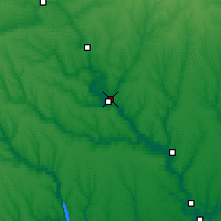 Nächste Vorhersageorte - Wosnessensk - Karte