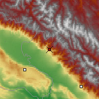 Nächste Vorhersageorte - Zaqatala - Karte
