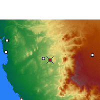 Nächste Vorhersageorte - Minā - Karte