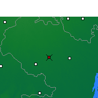 Nächste Vorhersageorte - Saidpur Flughafen - Karte
