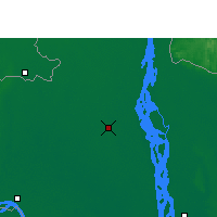 Nächste Vorhersageorte - Bogra - Karte