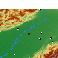 Nächste Vorhersageorte - Dibrugarh - Karte