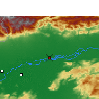 Nächste Vorhersageorte - Tezpur - Karte