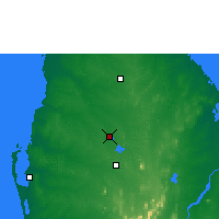 Nächste Vorhersageorte - Anuradhapura - Karte