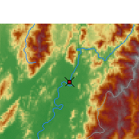 Nächste Vorhersageorte - Myitkyina - Karte