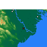 Nächste Vorhersageorte - Nam Định - Karte