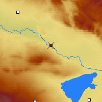 Nächste Vorhersageorte - Burqin - Karte