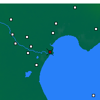 Nächste Vorhersageorte - Tanggu - Karte