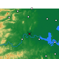 Nächste Vorhersageorte - Changde - Karte