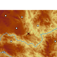 Nächste Vorhersageorte - Ceheng - Karte