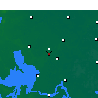 Nächste Vorhersageorte - Qingjiang - Karte