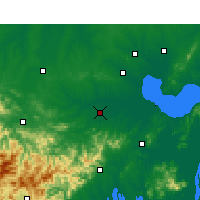 Nächste Vorhersageorte - Shucheng - Karte