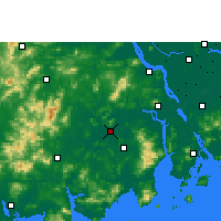 Nächste Vorhersageorte - Kaiping - Karte