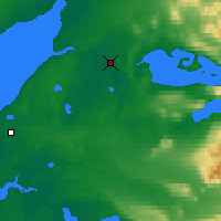 Nächste Vorhersageorte - King Salmon - Karte