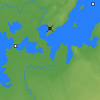 Nächste Vorhersageorte - Fort Chipewyan - Karte