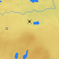 Nächste Vorhersageorte - Meadow Lake - Karte