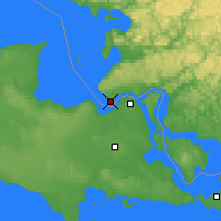 Nächste Vorhersageorte - Sault Ste Marie - Karte