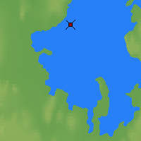 Nächste Vorhersageorte - Key Lake Airport - Karte