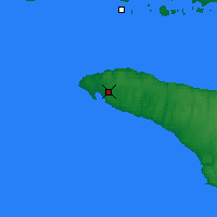 Nächste Vorhersageorte - Port-Menier - Karte