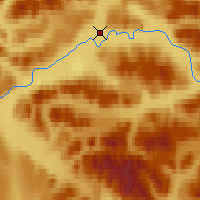 Nächste Vorhersageorte - Mayo - Karte