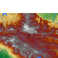 Nächste Vorhersageorte - Huehuetenango - Karte